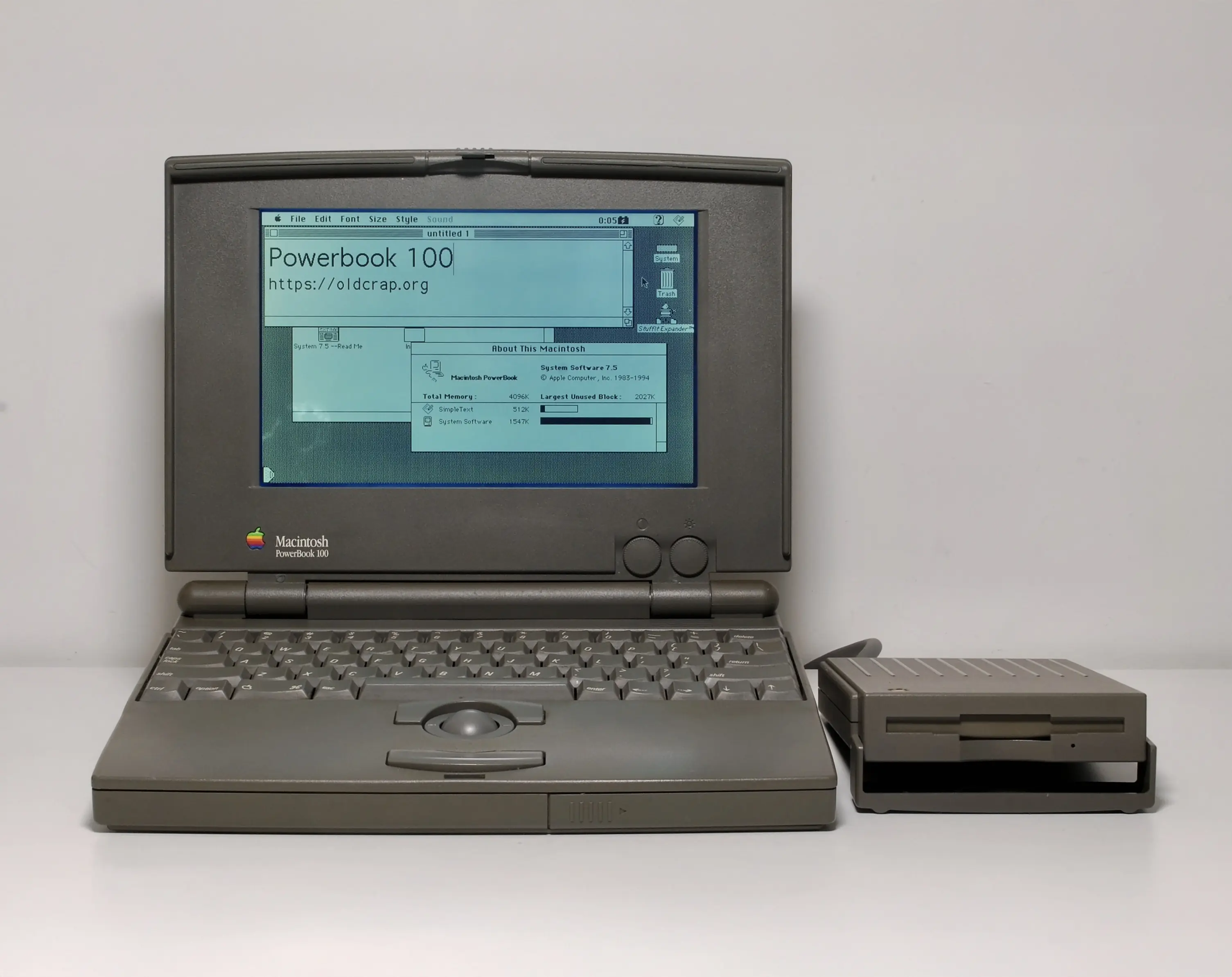 Apple Power Book 190 Series, 1991