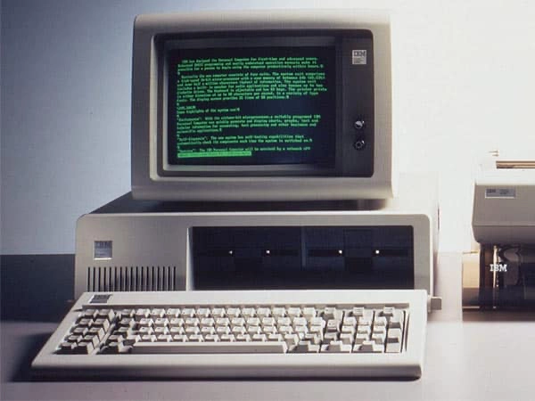 IBM PC, 1981