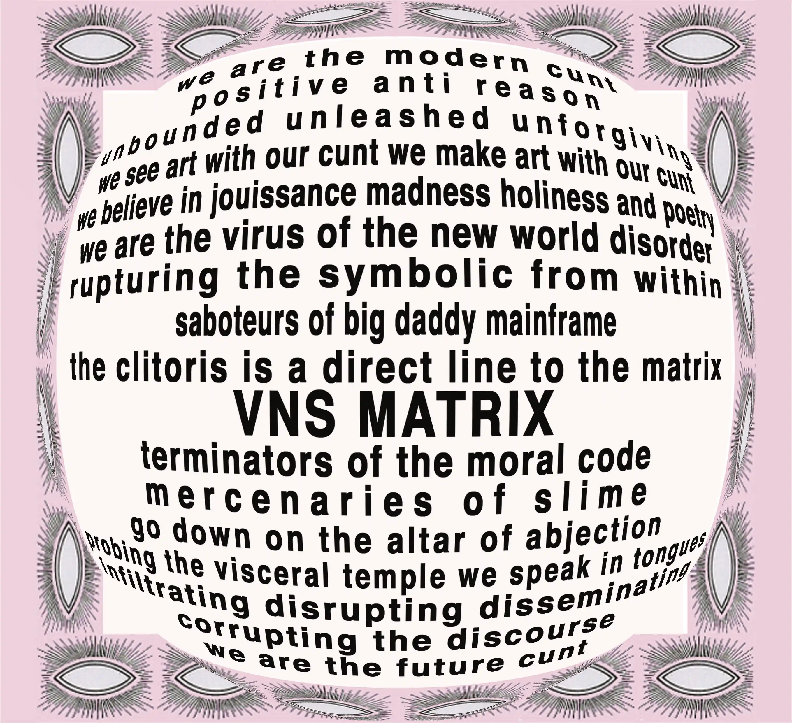 VNS Matrix – Digital Cunt Manifesto