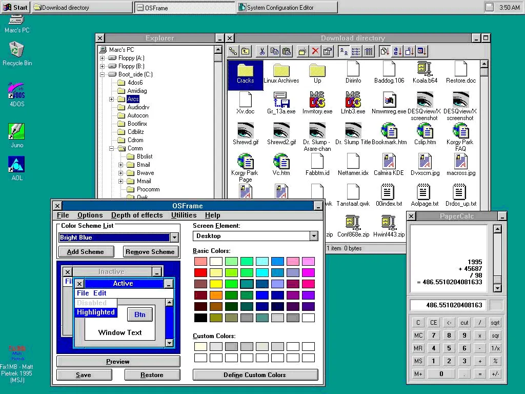Windows 95, 1995